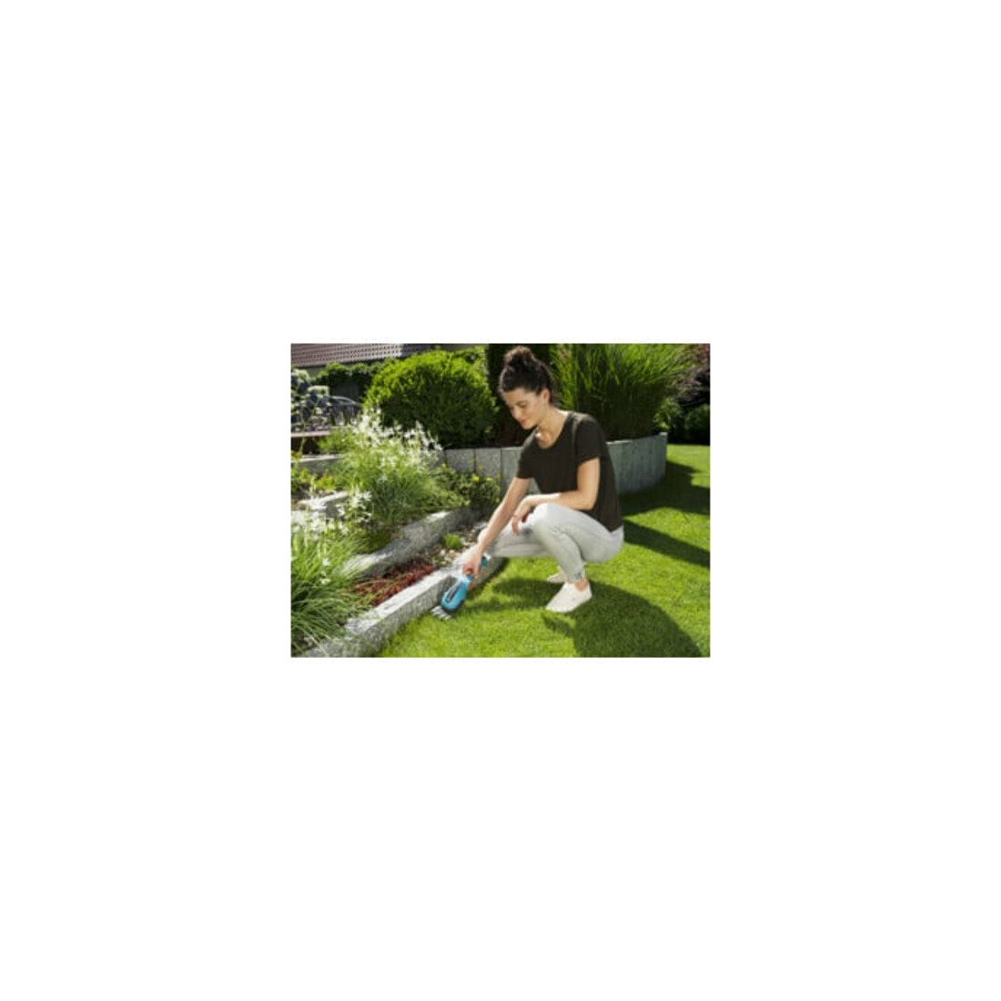 GARDENA Set Akku-Grasschere ComfortCut Li