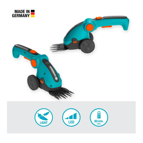 Gardena Set ComfortCut Li Cisaille à gazon sans fil