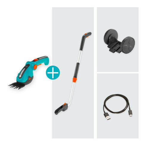 Gardena Set ComfortCut Li Cisaille à gazon sans fil