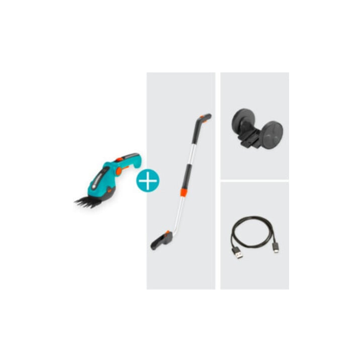 Gardena Set ComfortCut Li Cisaille à gazon sans fil