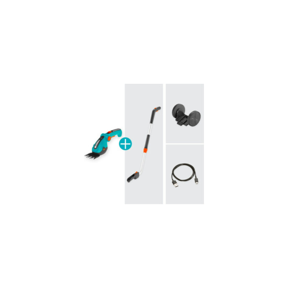 Gardena Set ComfortCut Li Cisaille à gazon sans fil