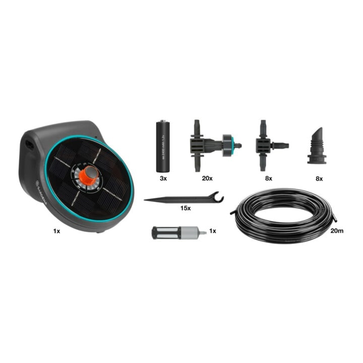 Gardena Set d'arrosage solaire aquaBloom 13300-20