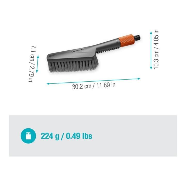 Gardena Set de lavage S soft avec brosse à main 18860-20
