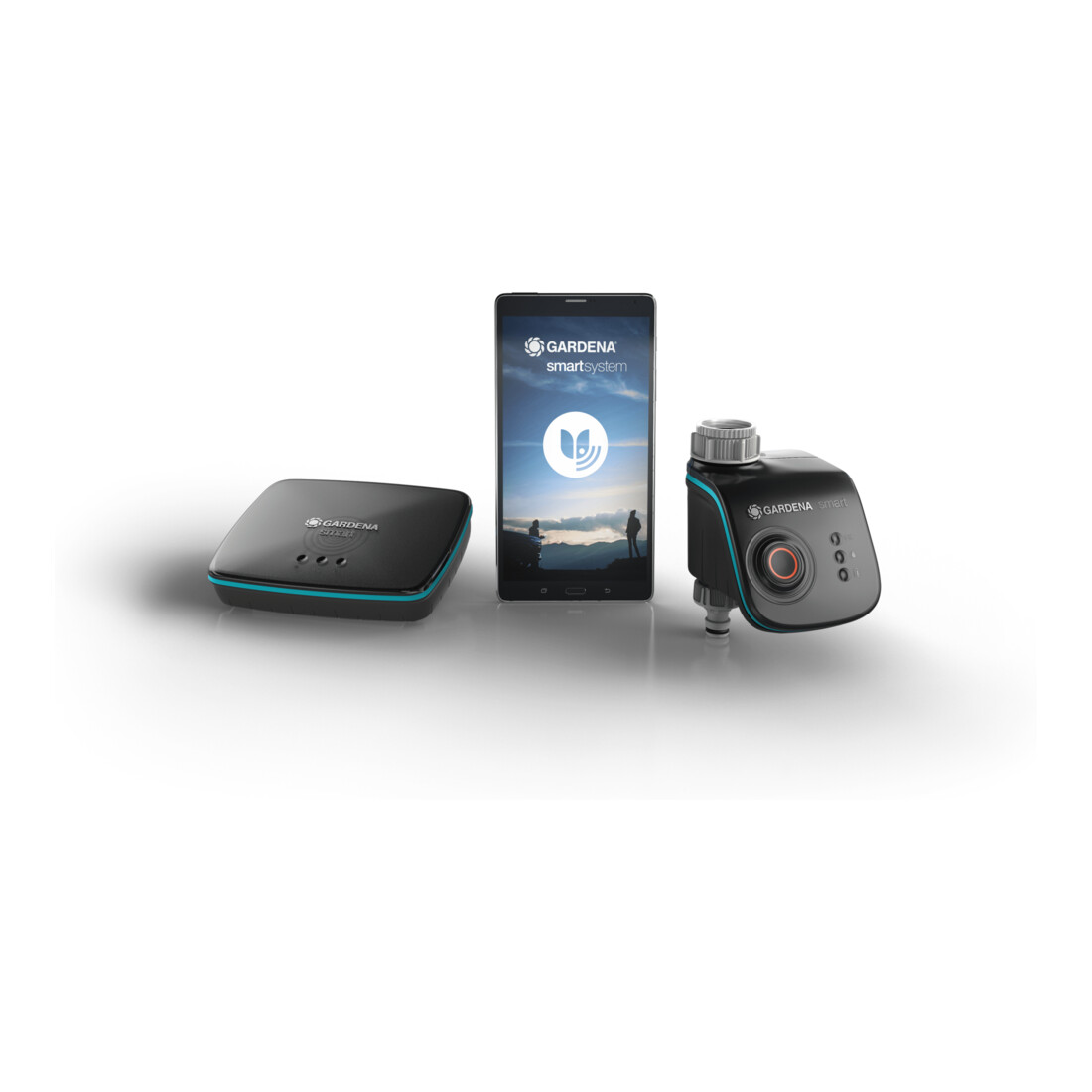 Gardena smart Water Control Set, Inhalt: Gateway, Water Control