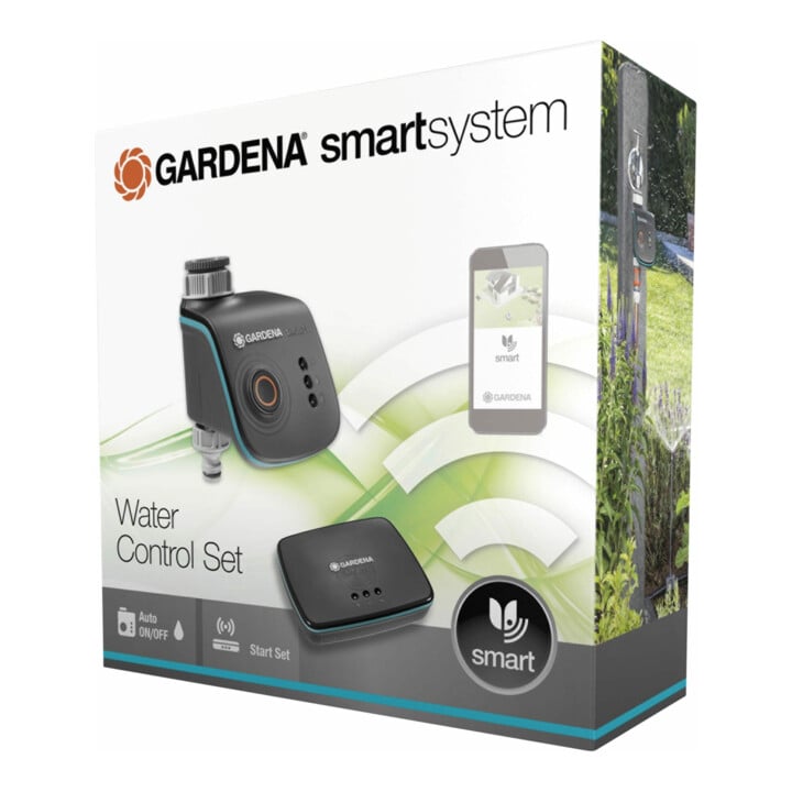Gardena smart Water Control Set, Inhalt: Gateway, Water Control