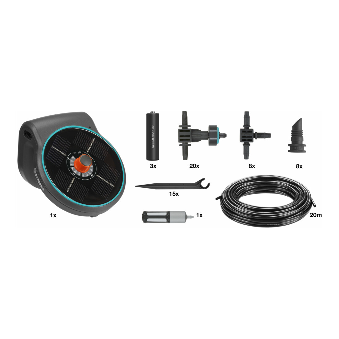 GARDENA Solar-Bewässerung AquaBloom Set