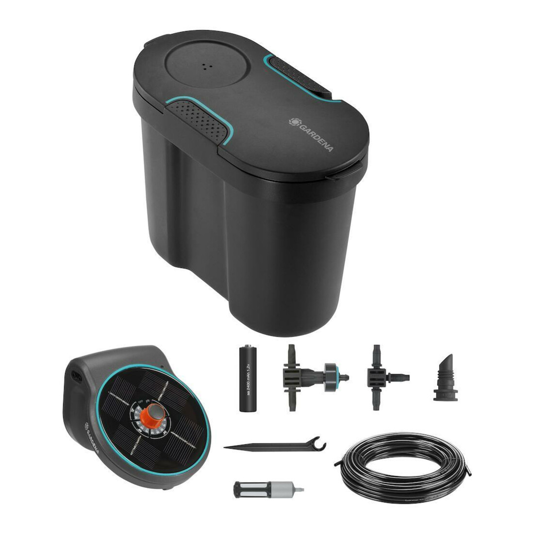 Gardena Solar-Bewässerung Set AquaBloom inkl. Wasserreservoir