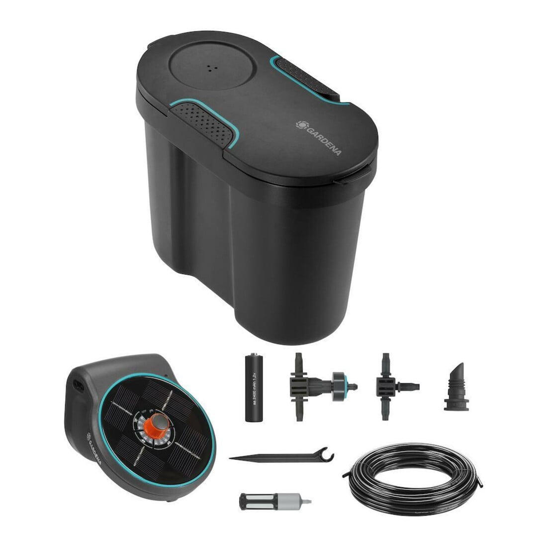 Gardena Solar-Bewässerung Set AquaBloom inkl. Wasserreservoir