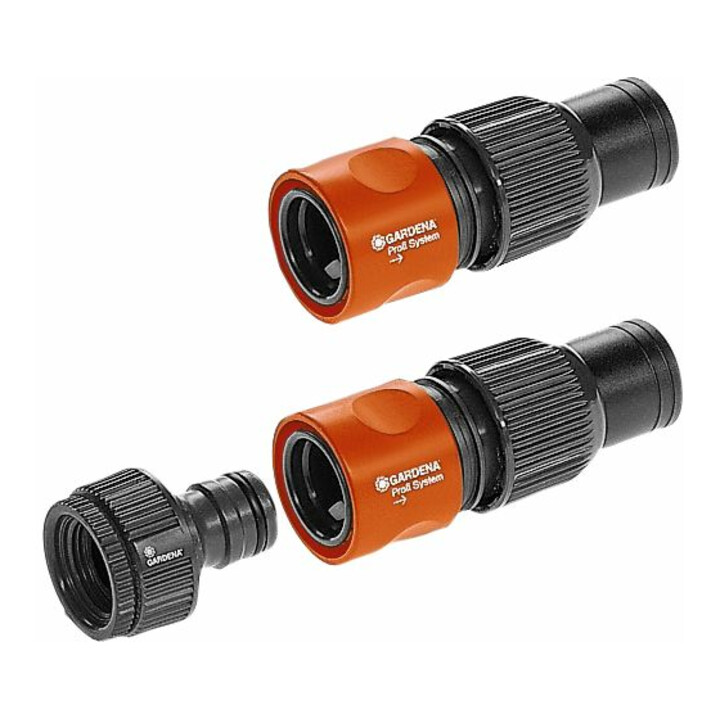GARDENA Sprinklersystem Komplett-Set mit Versenk-Viereckregner OS 140