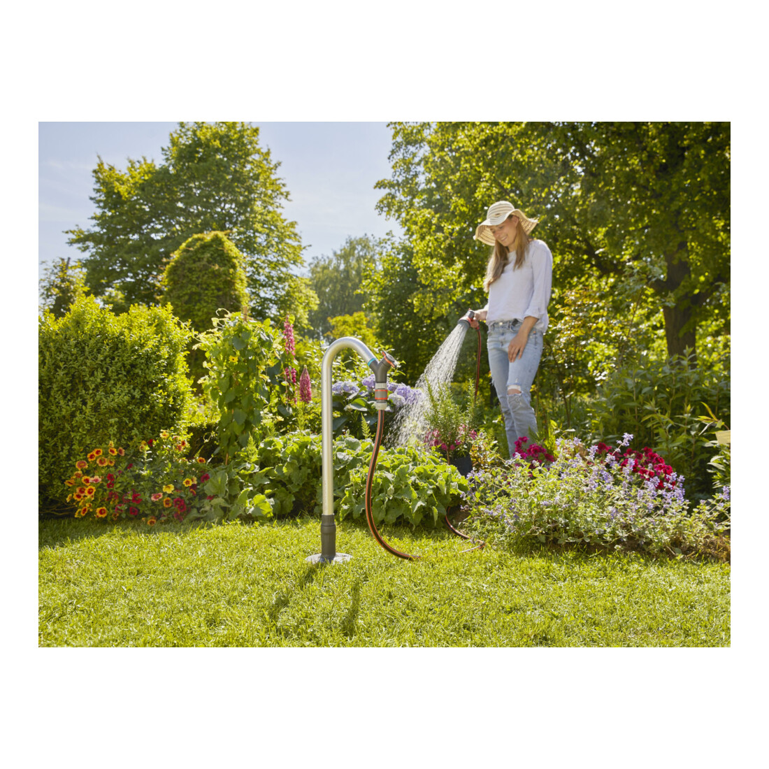 GARDENA Sprinklersystem Pipeline Garten-Wasserhahn