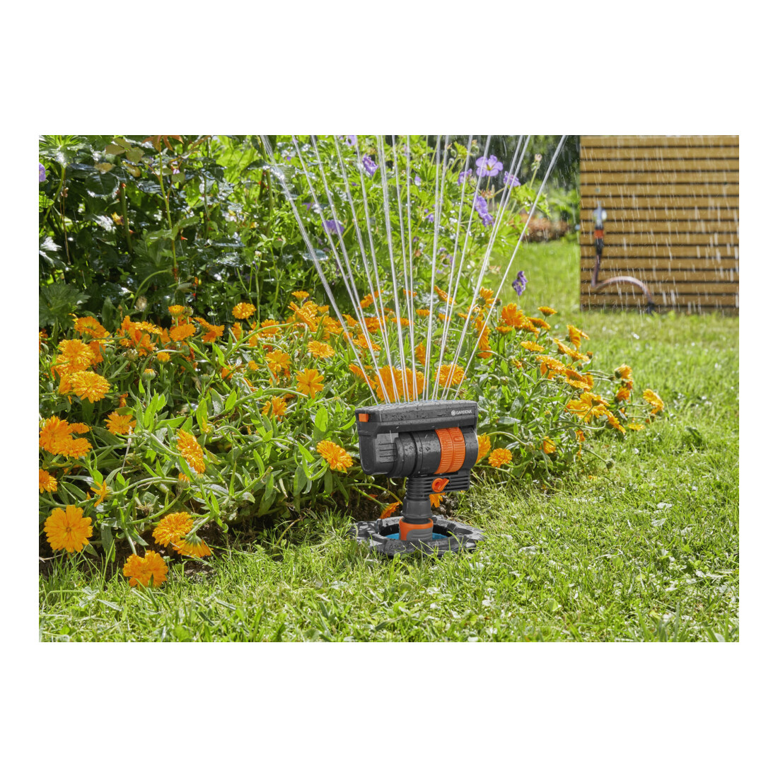 GARDENA Sprinklersystem Start-Set Pipeline mit Viereckregner