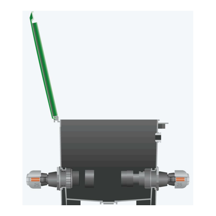 GARDENA Sprinklersystem Verbinder, 25 mm x 1"-Außengewinde