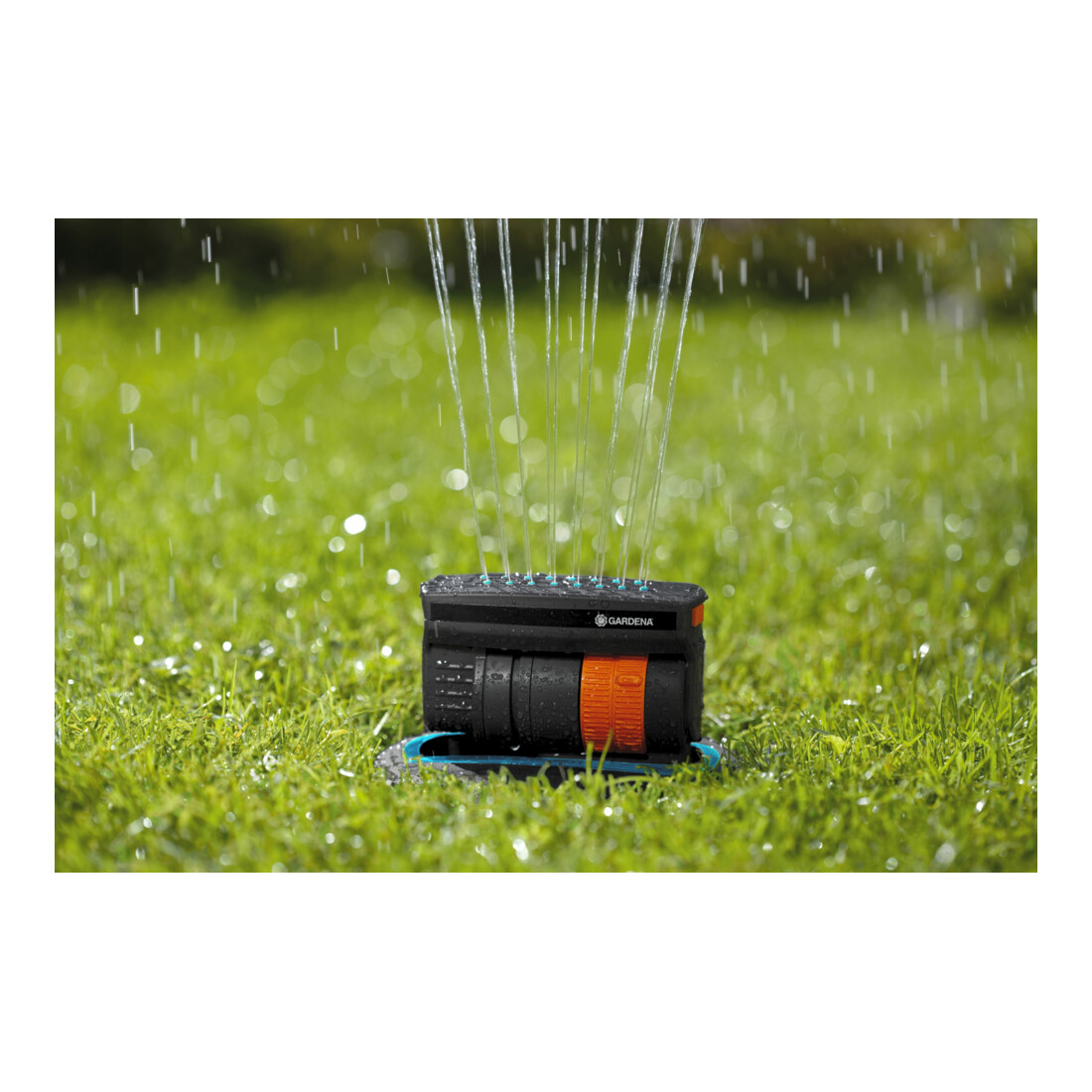 GARDENA Sprinklersystem Versenk-Viereckregner OS 140