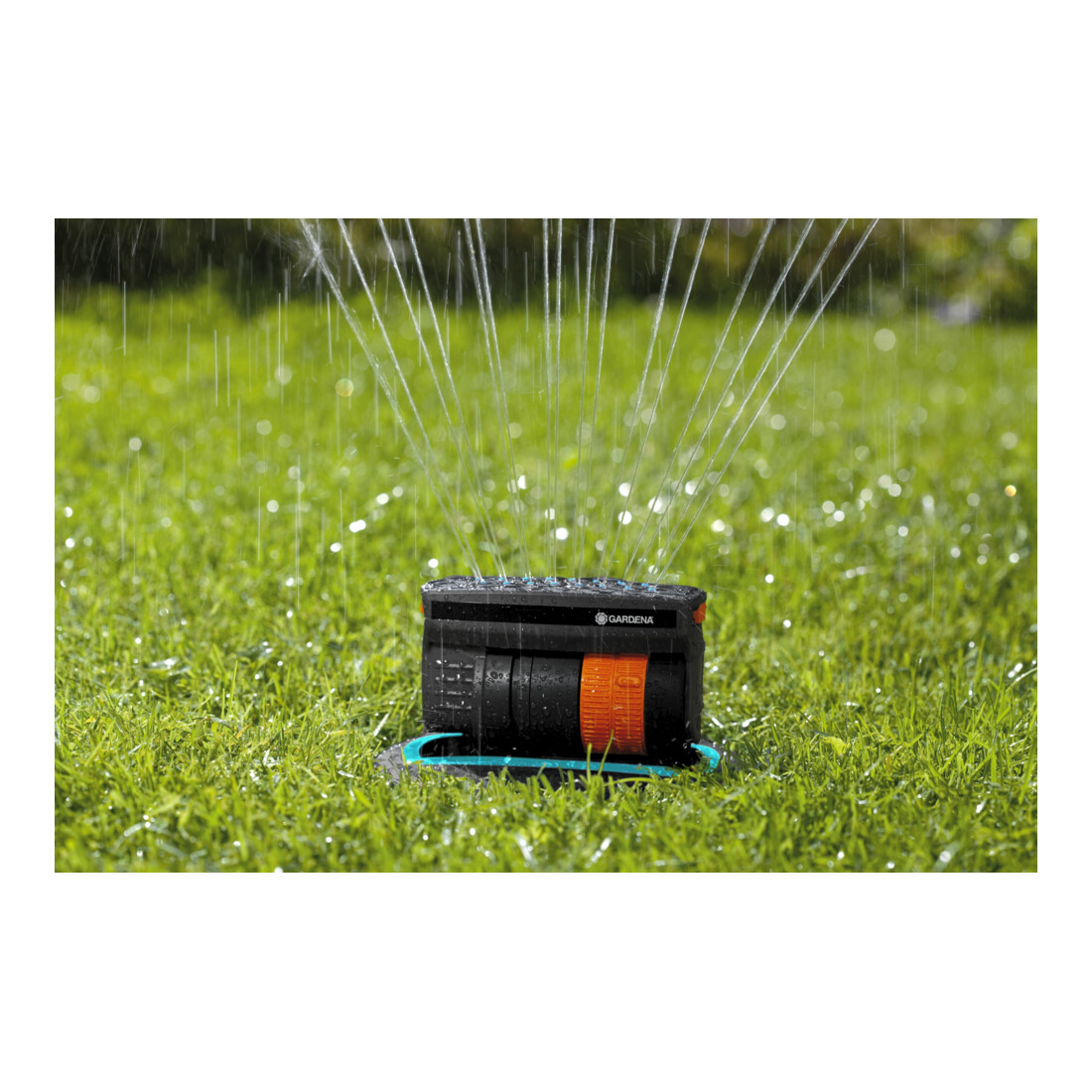 GARDENA Sprinklersystem Versenk-Viereckregner OS 140