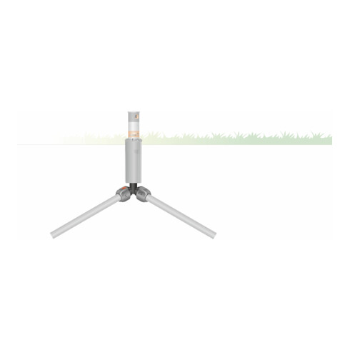 GARDENA Sprinklersystem Winkelstück, 25 mm x 1/2"-Außengewinde