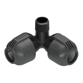 GARDENA Sprinklersystem Winkelstück, 25 mm x 3/4"-Außengewinde