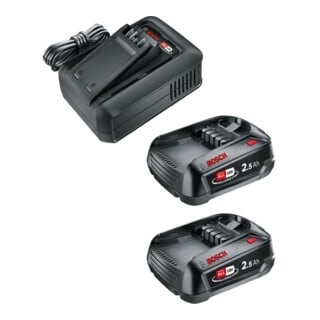 GARDENA Starter Kit QC AL 18V-44 2 x 2,5 Ah SoC
