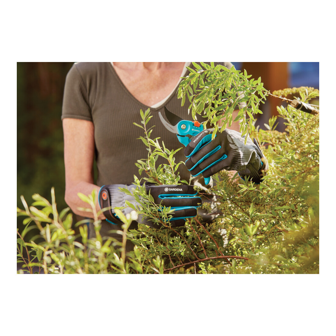 GARDENA Strauchpflegehandschuh Größe 9 / L