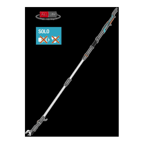Gardena Taille-haie télescopique sans fil HighCut 250/18V P4A solo