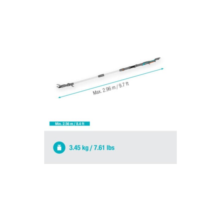 Gardena Taille-haie télescopique sans fil HighCut 250/18V P4A solo