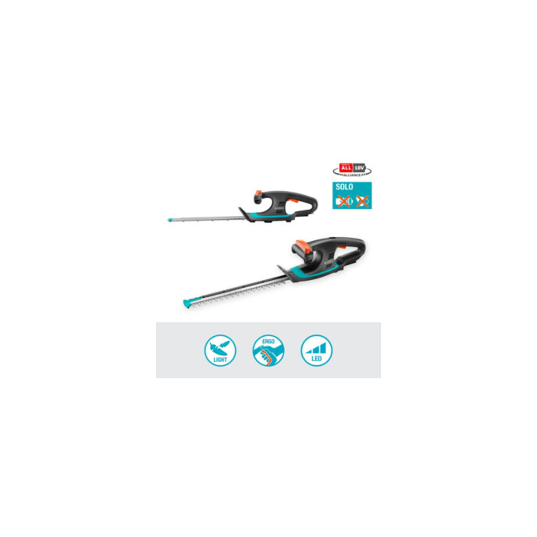 Gardena Taille-haies sans fil EasyCut 40/18V P4A solo