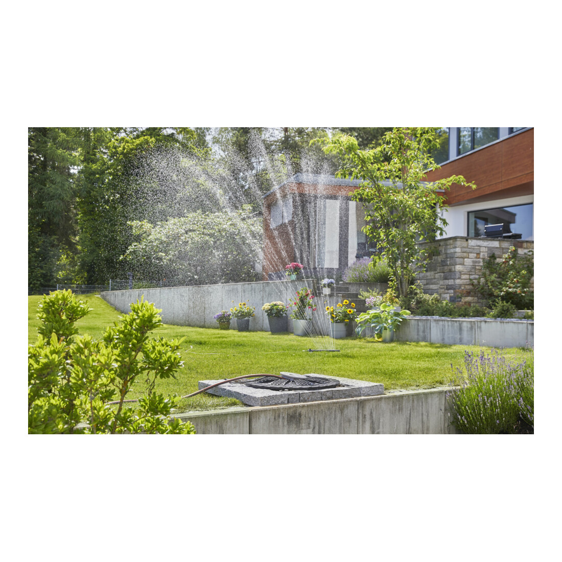 GARDENA Tauch-Druckpumpe 6100/5 inox automatic
