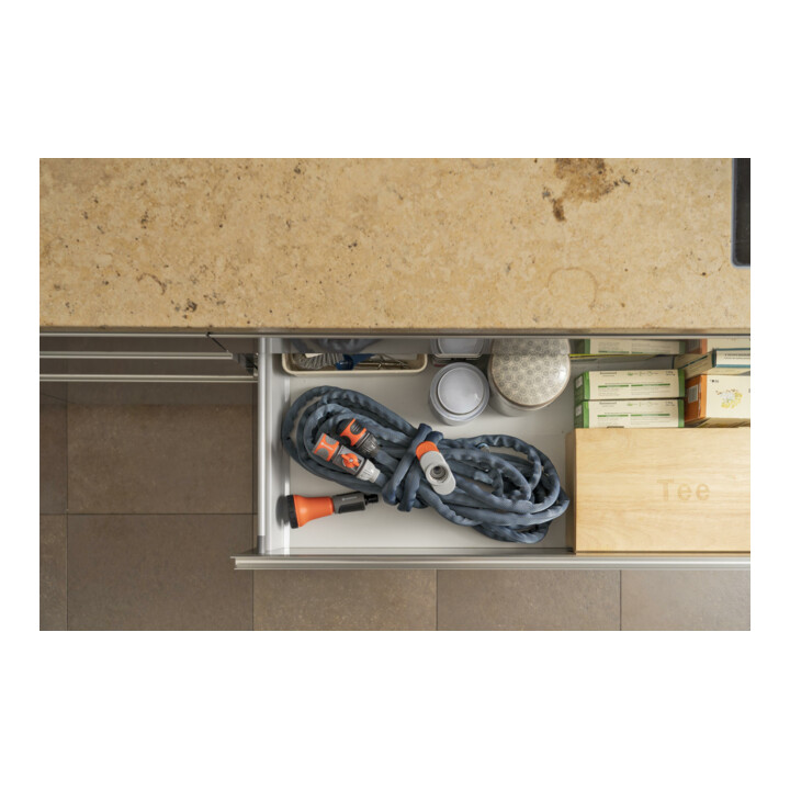 Gardena Textilschlauch Liano™ Xtreme 1/2", 10 m Set + Indoor-Adapter