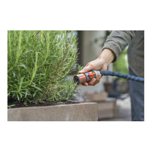 Gardena Textilschlauch Liano™ Xtreme 1/2", 10 m Set + Indoor-Adapter