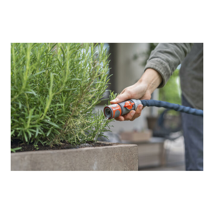 Gardena Textilschlauch Liano™ Xtreme 1/2", 10 m Set + Indoor-Adapter