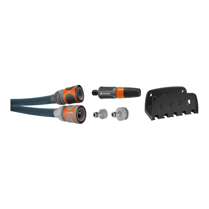 Gardena Textilschlauch Liano™ Xtreme 1/2", 15 m Set + Wandschlauchhalter - Aktion