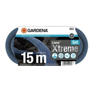 GARDENA Textilschlauch Liano Xtreme Display 1/2" 15m Set