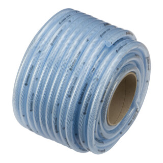 GARDENA Transparent-Schlauch mit Gewebe, 9 x 3 mm