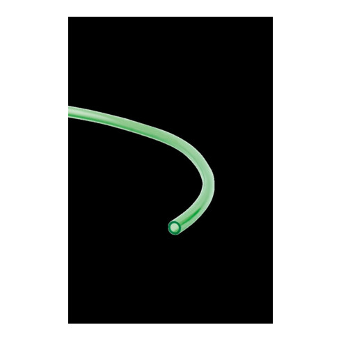 Gardena Tuyau transparent vert, 6x1,5 mm, sur bobine plastique