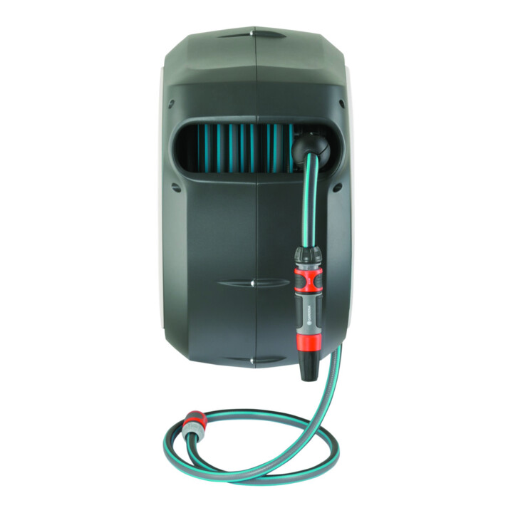GARDENA Wand-Schlauchbox RollUp M/L (weiß) 25 m