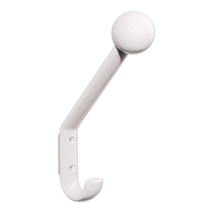 Garderobenhaken 477.90.080 13 PA H.174mm B.22mm rapsgelb m.Huthaken (Kugelform)