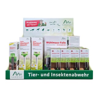 GARDIGO Wühlmausabwehr 23-teilig Display