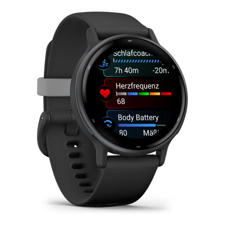 Garmin Montre connectée vivoactive 5 Noir/Gris ardoise
