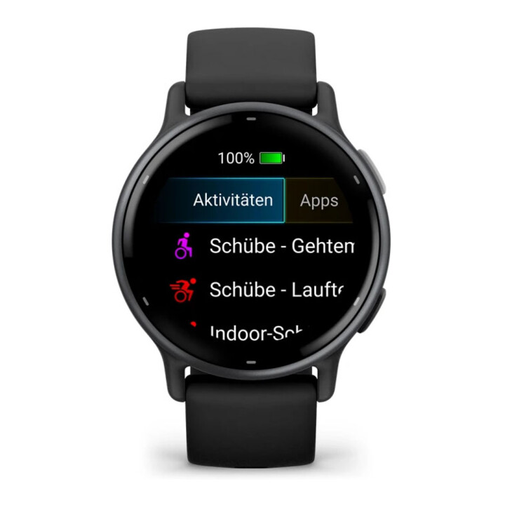 Garmin Montre connectée vivoactive 5 Noir/Gris ardoise