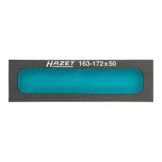 Garniture en mousse souple avec compartiments pour les petites pièces 163-172X50 HAZET