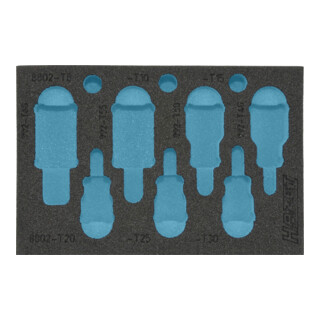 Garniture en mousse souple bimatière 163-218L HAZET