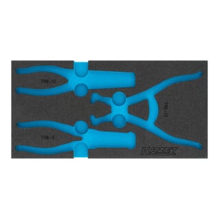 Garniture en mousse souple bimatière 163-425L HAZET