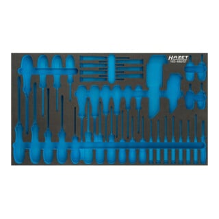 Garniture en mousse souple bimatière 163-480L HAZET