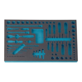 Garniture en mousse souple bimatière 163-53L HAZET