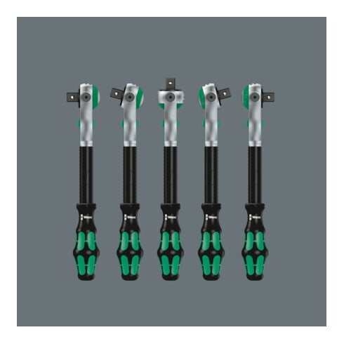 Garniture en mousse Wera 9721 pour kit de Clé à cliquet Zyklop 3/8" 8000 B 1, 23 pièces
