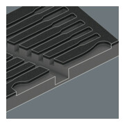 Garniture en mousse Wera 9730 pour kit 6000 Joker 1, 11 pièces-2