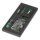 Garniture en mousse Wera 9750 pour Kraftform Kompakt et Tool-Check PLUS Set 1, 57 pièces