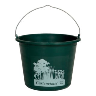 Garteneimer grün12 Ltr aus Polypropylen