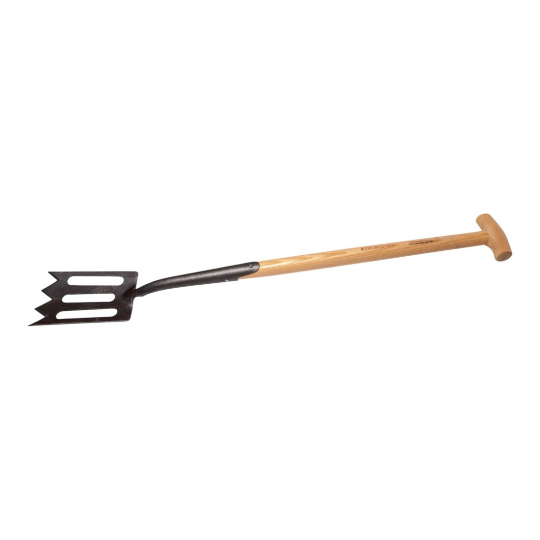 Gärtner Fourche à main avec manche en frêne en T