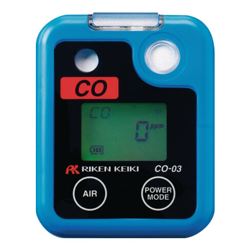 Gaswarngerät CO-03 Eingasmessgerät Kohlenmonoxid Batterie RIKEN KEIKI