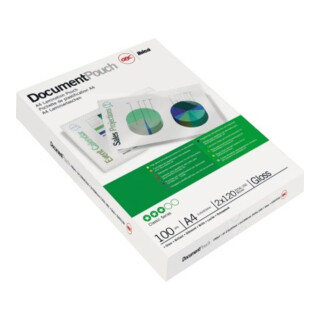 GBC Folientasche DocumentPouch IB585036 DIN A4 100 St./Pack.